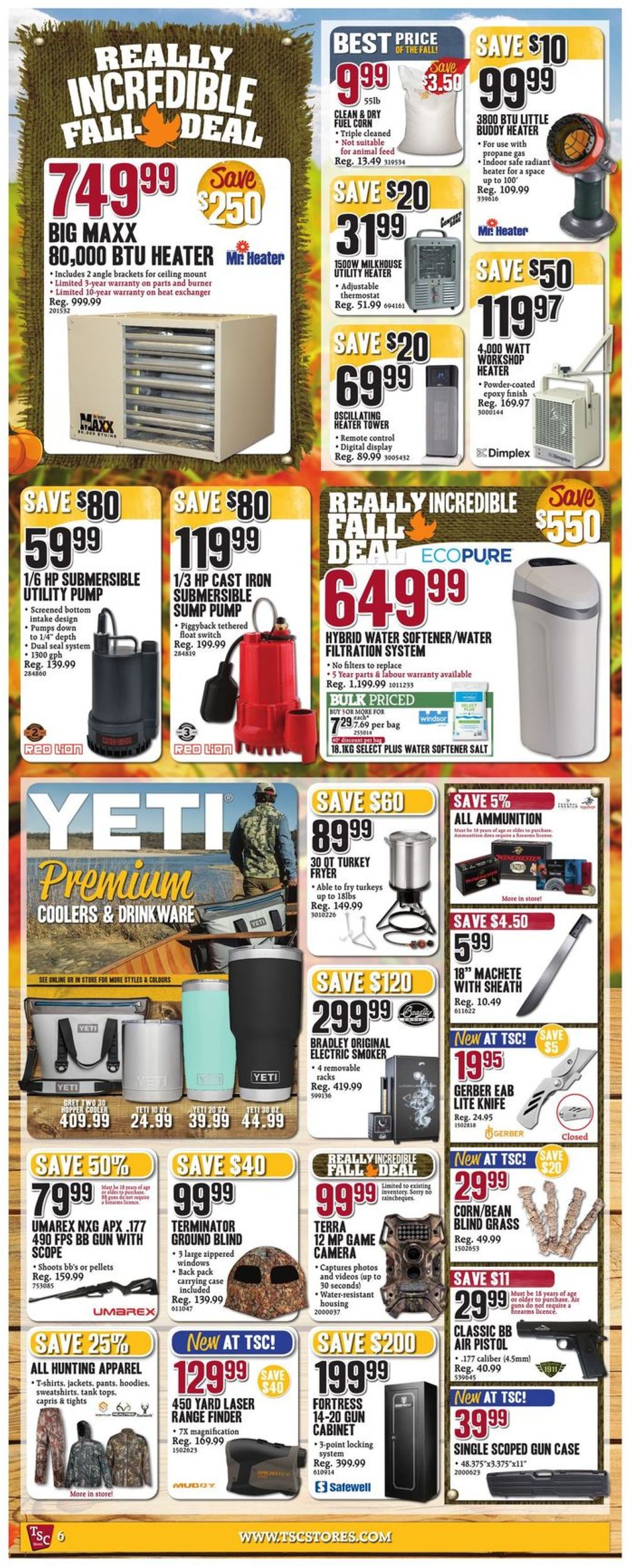 TSC Stores Flyer from 10/11/2019