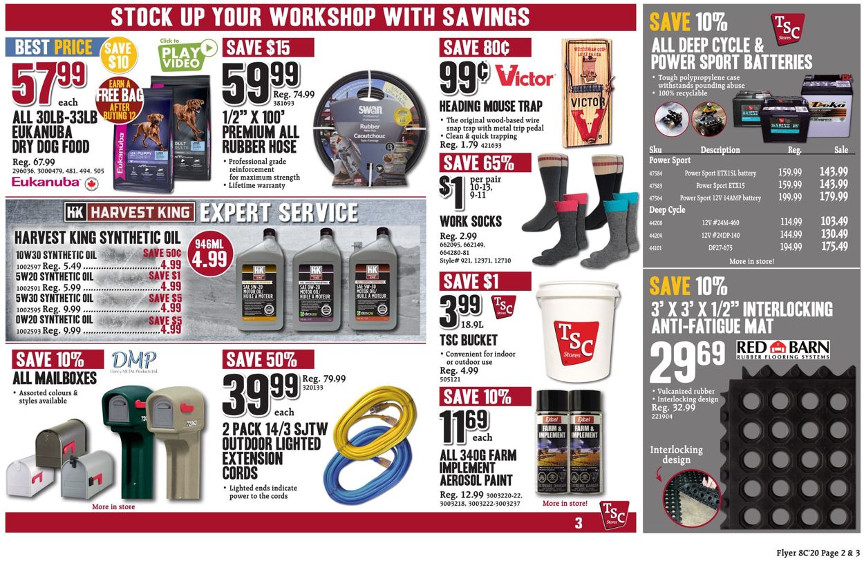 TSC Stores Flyer from 08/14/2020