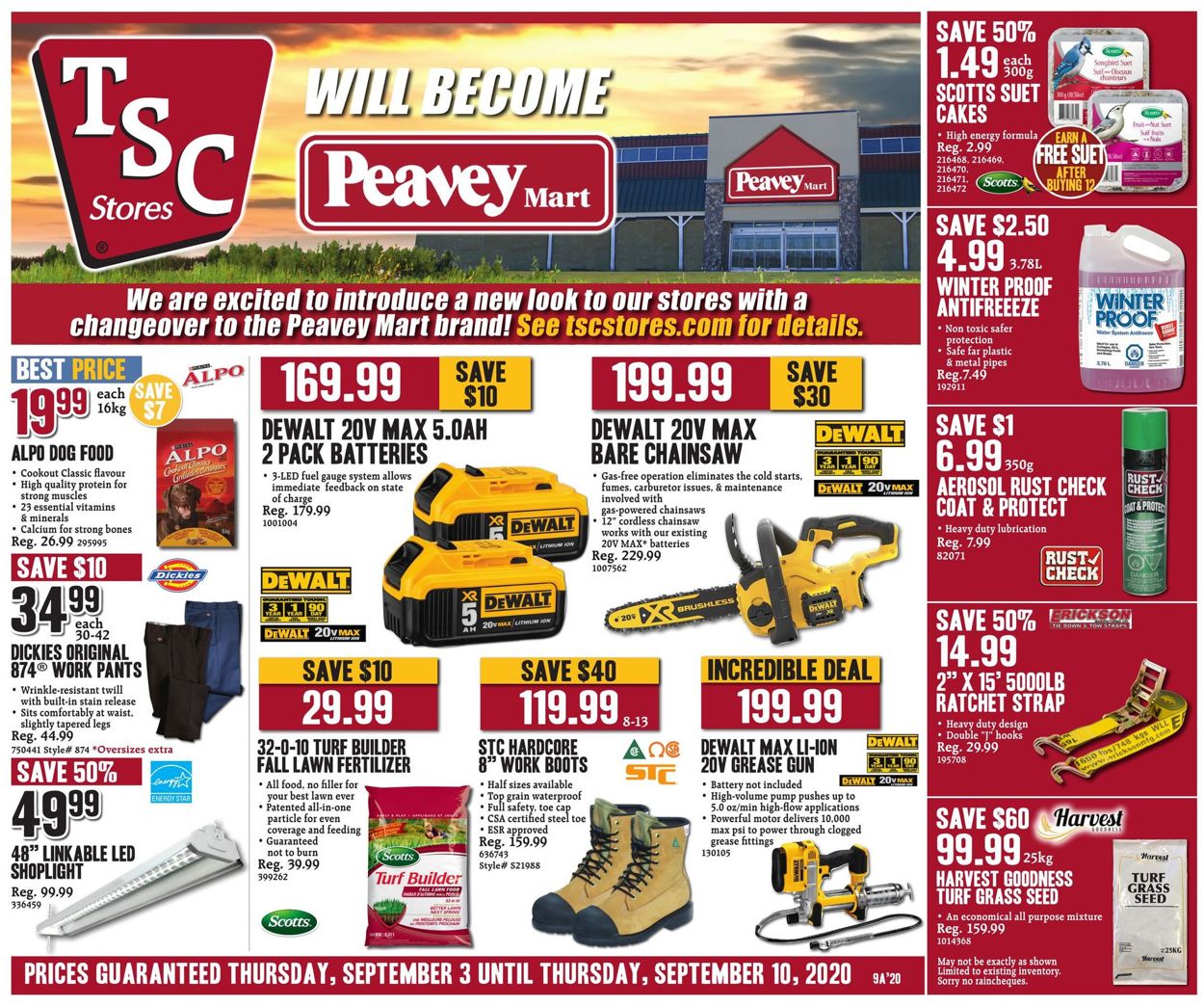 TSC Stores Flyer from 09/03/2020