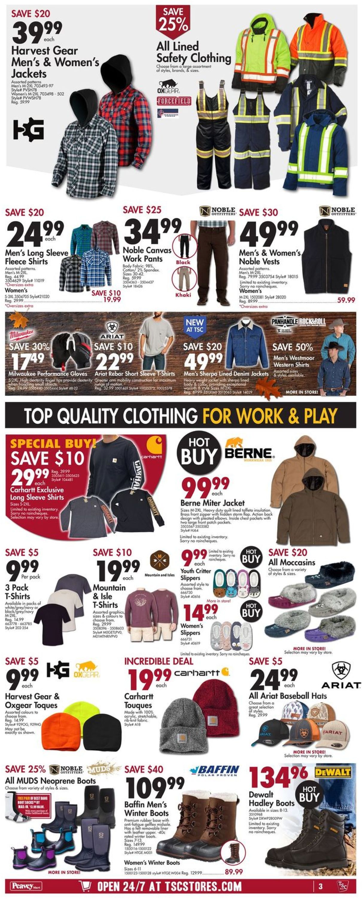 TSC Stores Flyer from 10/02/2020
