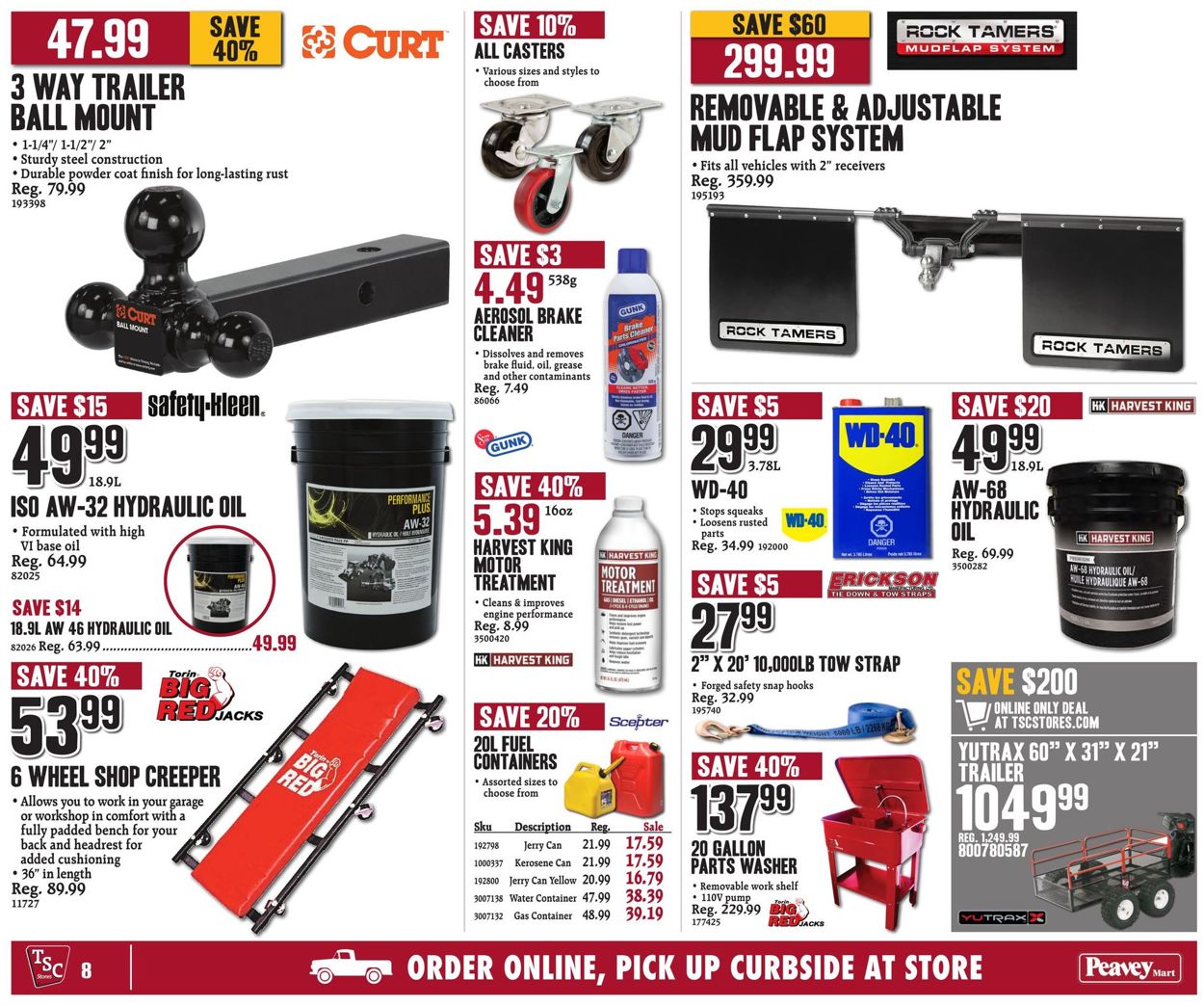 TSC Stores Flyer from 10/23/2020