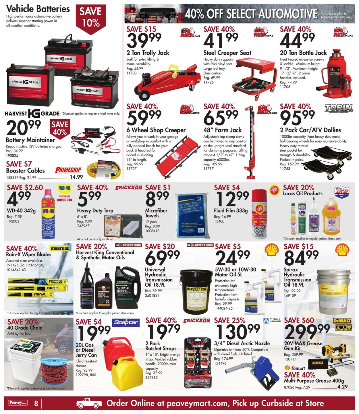 TSC Stores Flyer from 12/30/2021