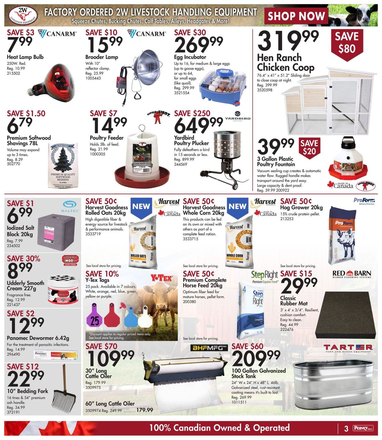 TSC Stores Flyer from 04/01/2022