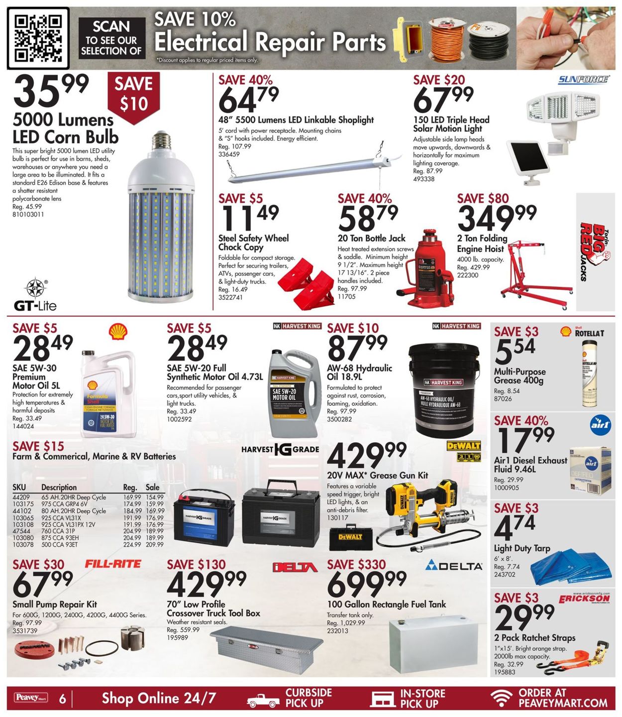 TSC Stores Flyer from 07/28/2022
