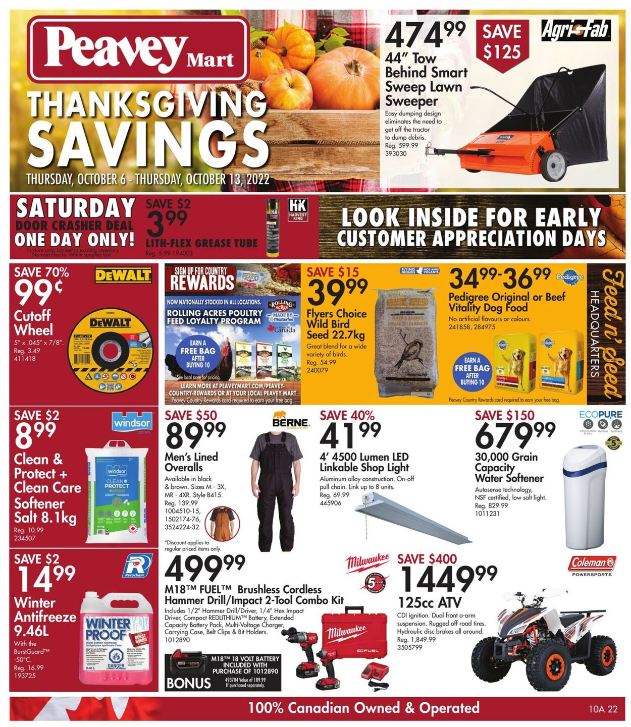 TSC Stores Flyer from 10/06/2022