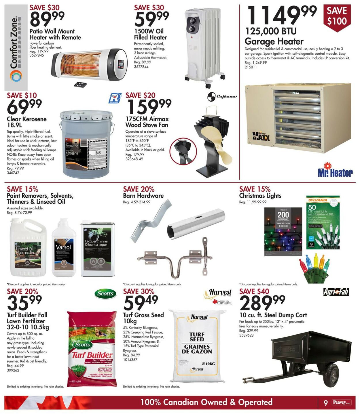 TSC Stores Flyer from 10/21/2022