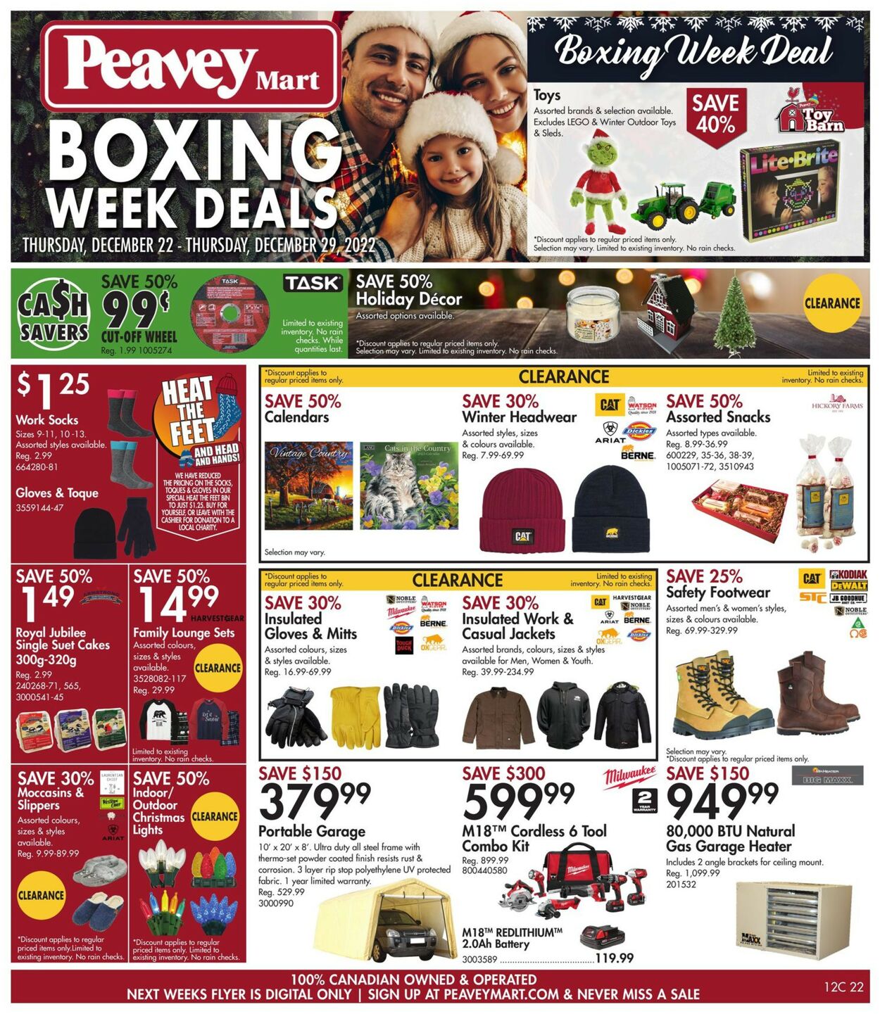 TSC Stores Flyer from 12/22/2022
