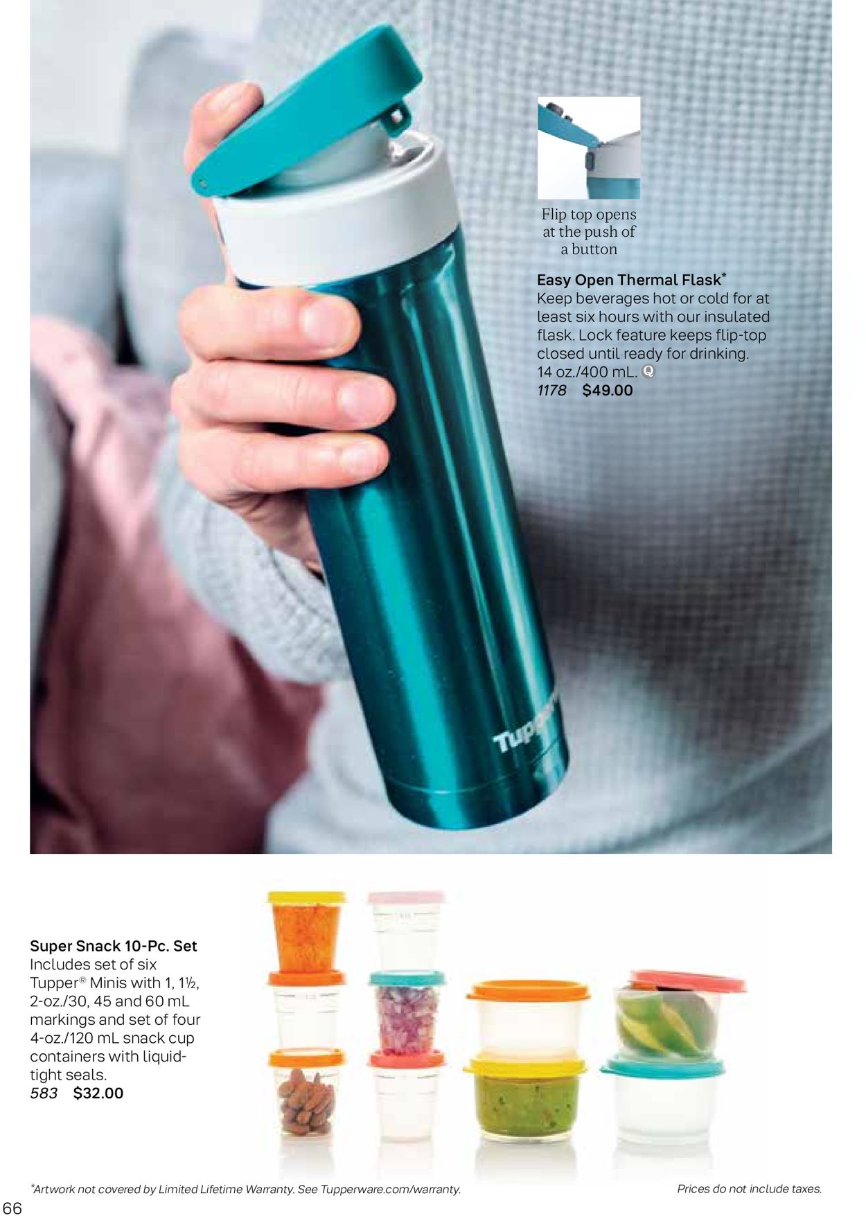 Tupperware Flyer from 09/01/2020