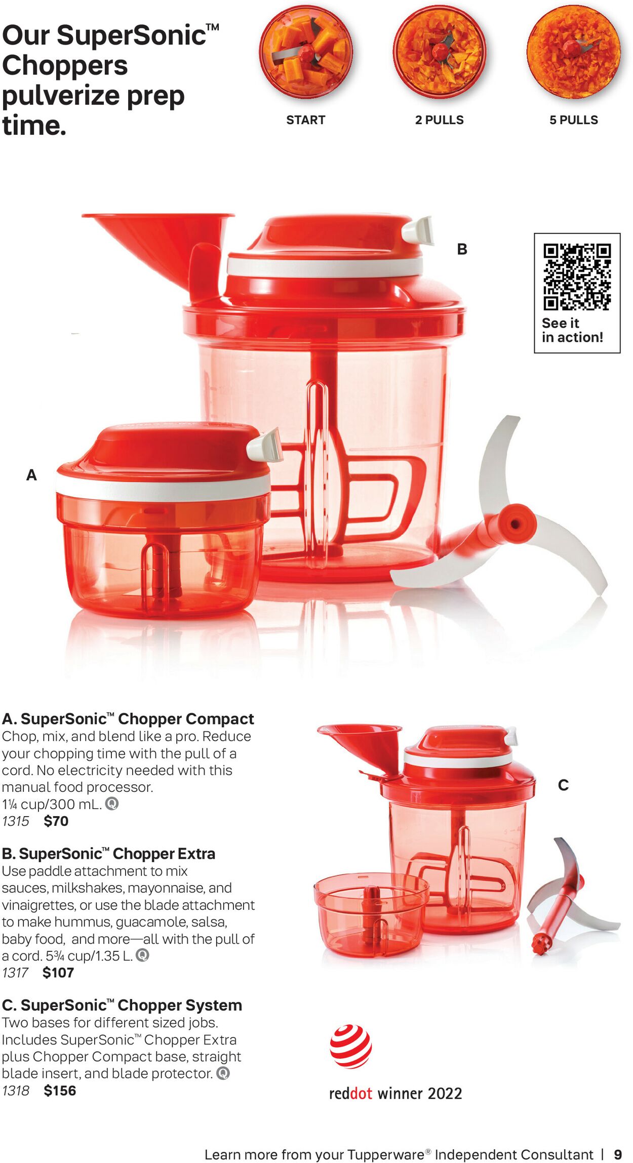 Tupperware Flyer from 09/01/2023