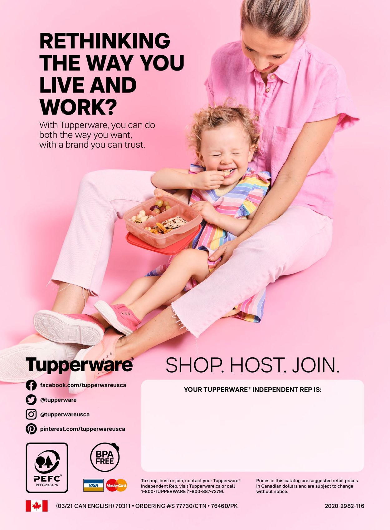 Tupperware Flyer from 04/30/2021