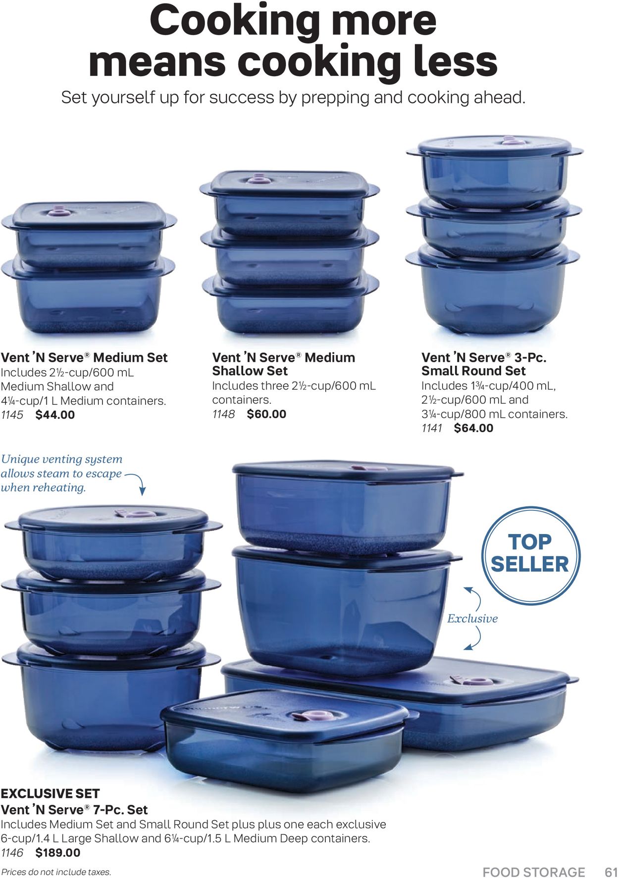 Tupperware Flyer from 01/27/2022
