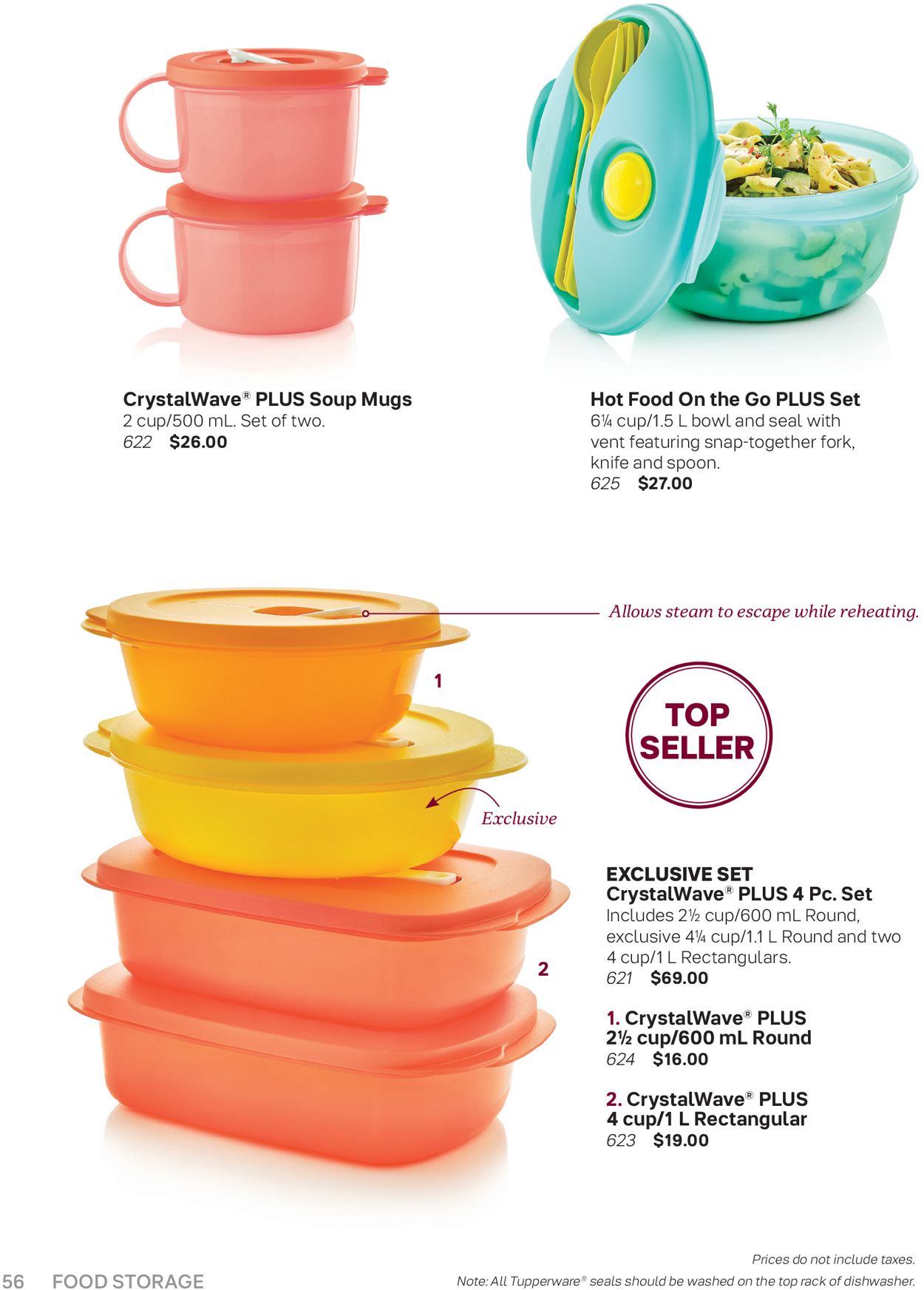 Tupperware Flyer from 02/26/2022