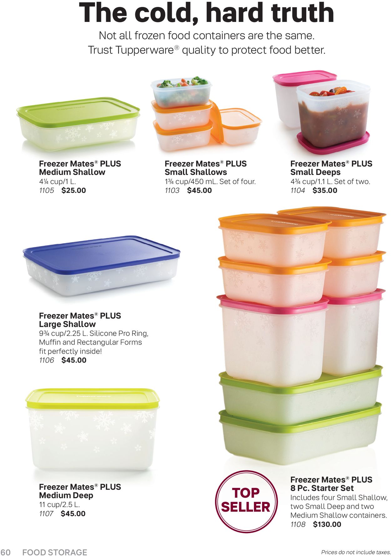Tupperware Flyer from 03/21/2022