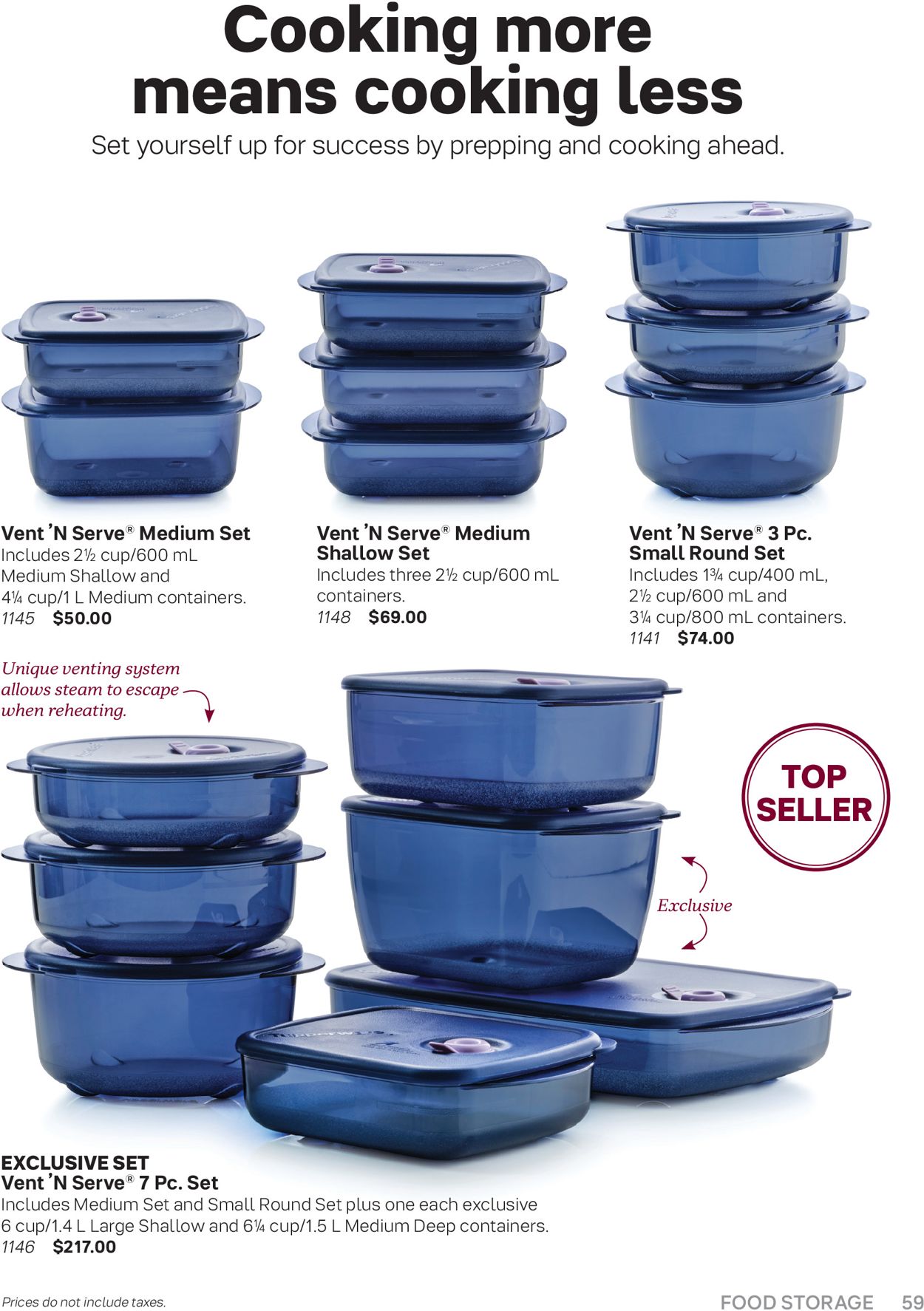 Tupperware Flyer from 04/29/2022