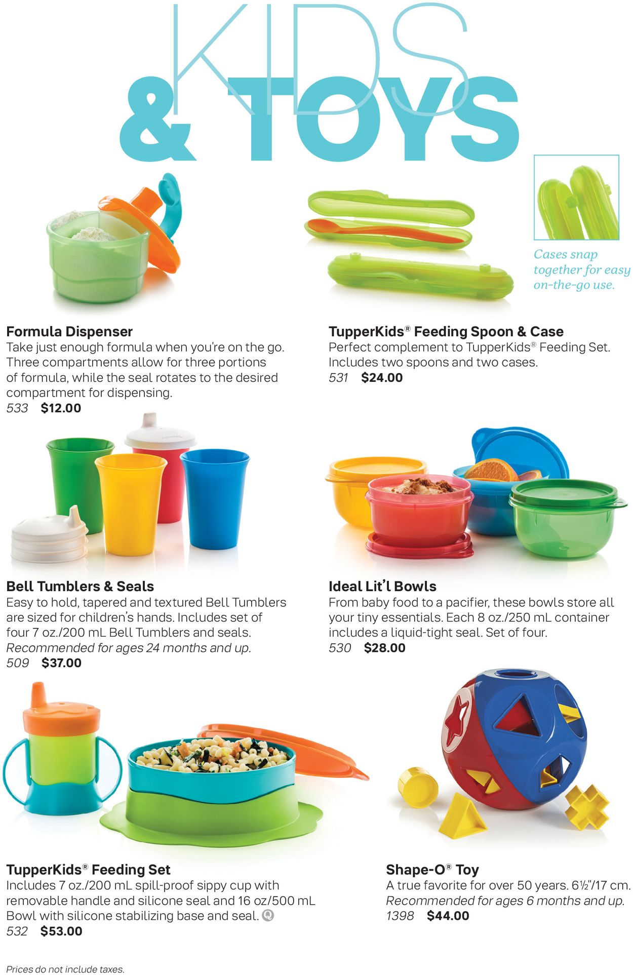Tupperware Flyer from 04/29/2022