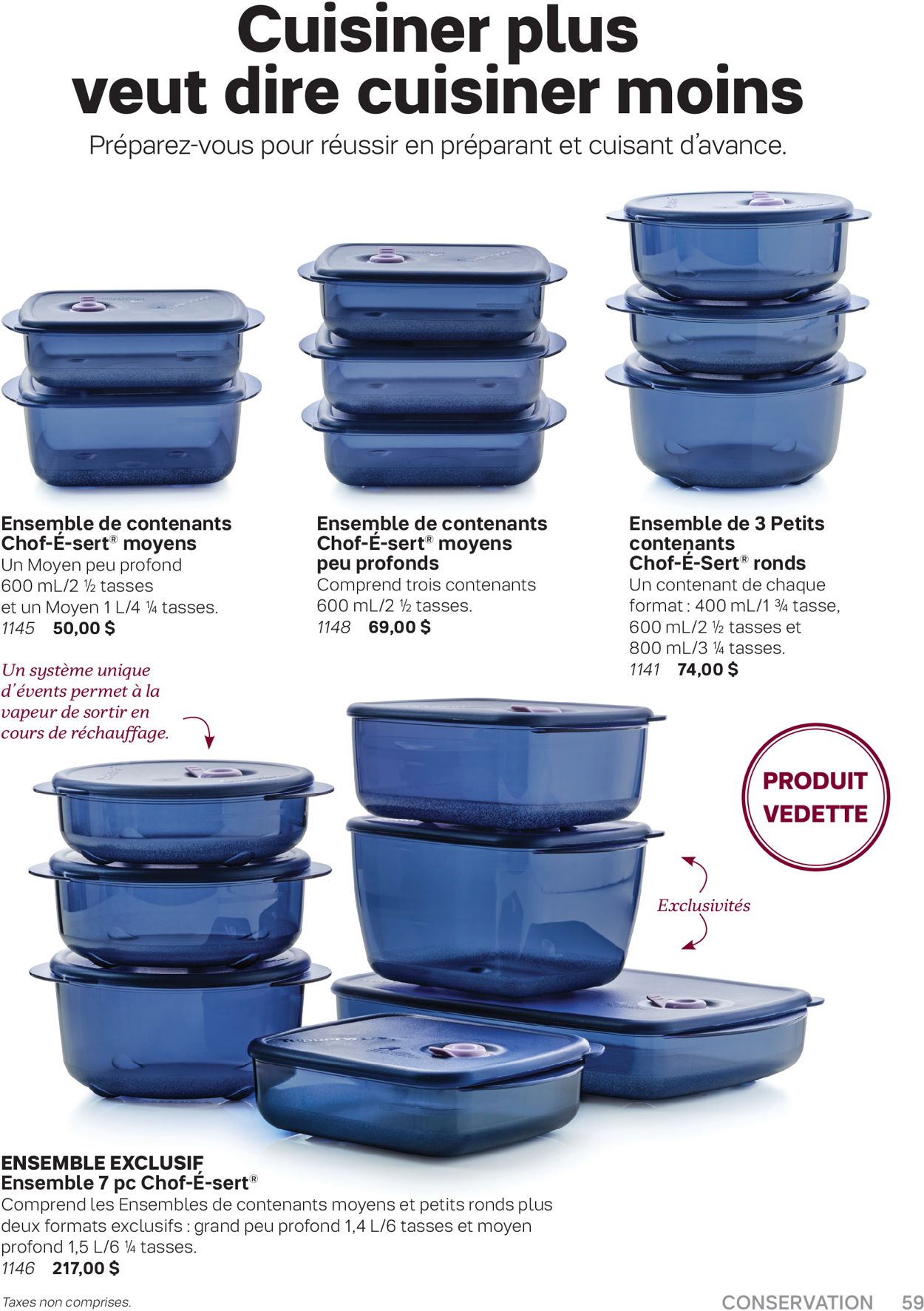 Tupperware Flyer from 06/20/2022