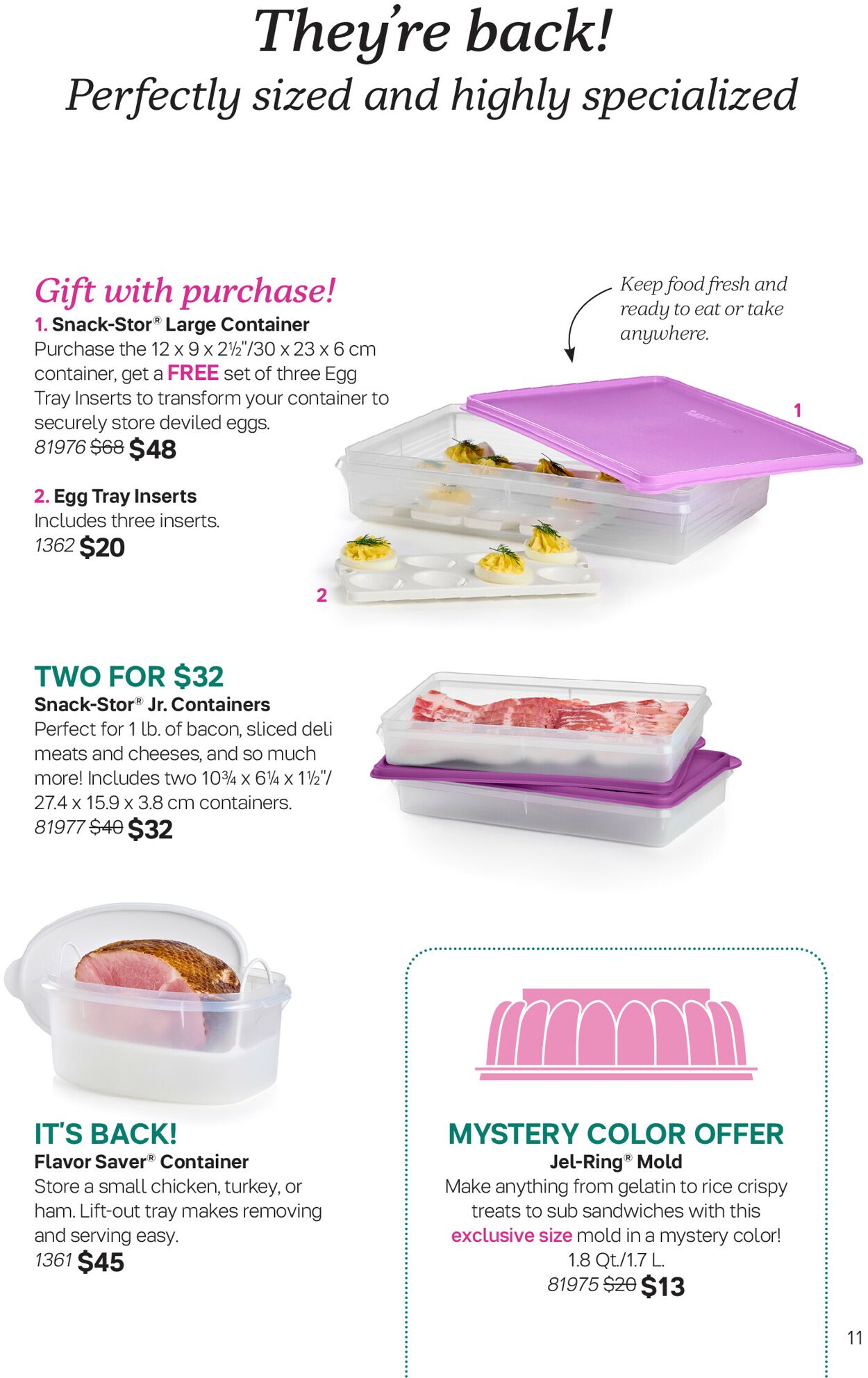 Tupperware Flyer from 02/23/2023
