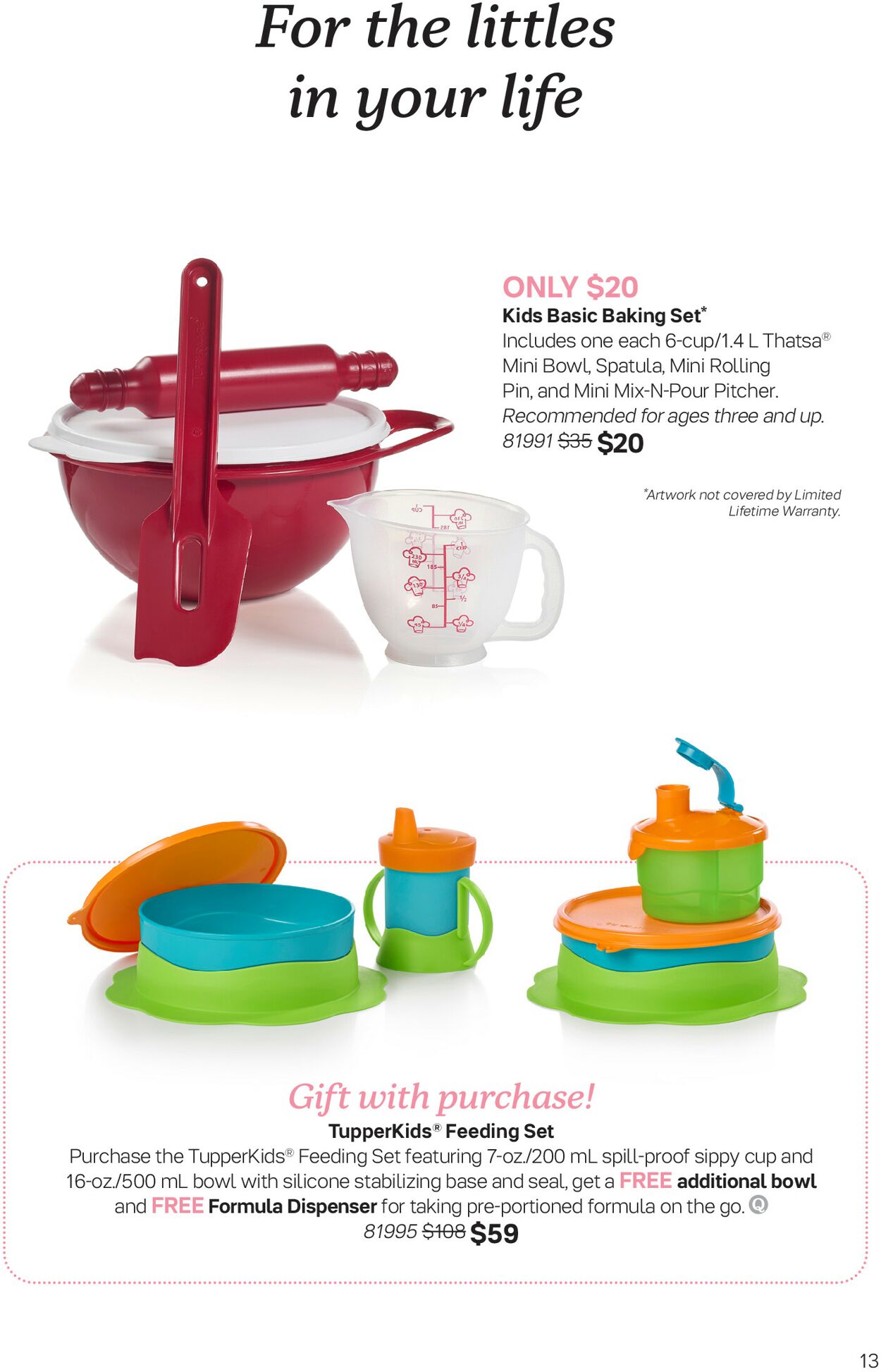 Tupperware Flyer from 03/30/2023