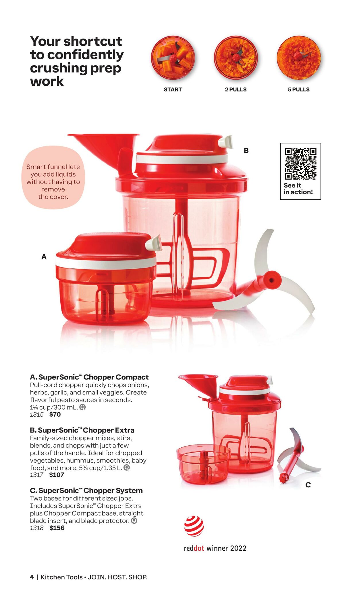 Tupperware Flyer from 01/01/2024