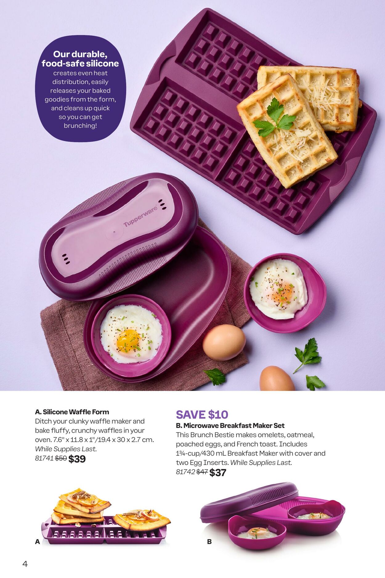Tupperware Flyer from 02/01/2024