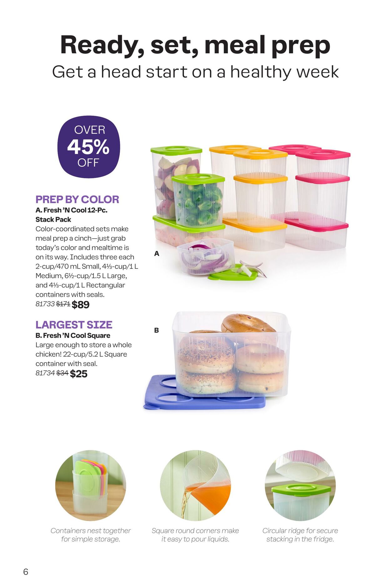 Tupperware Flyer from 02/01/2024