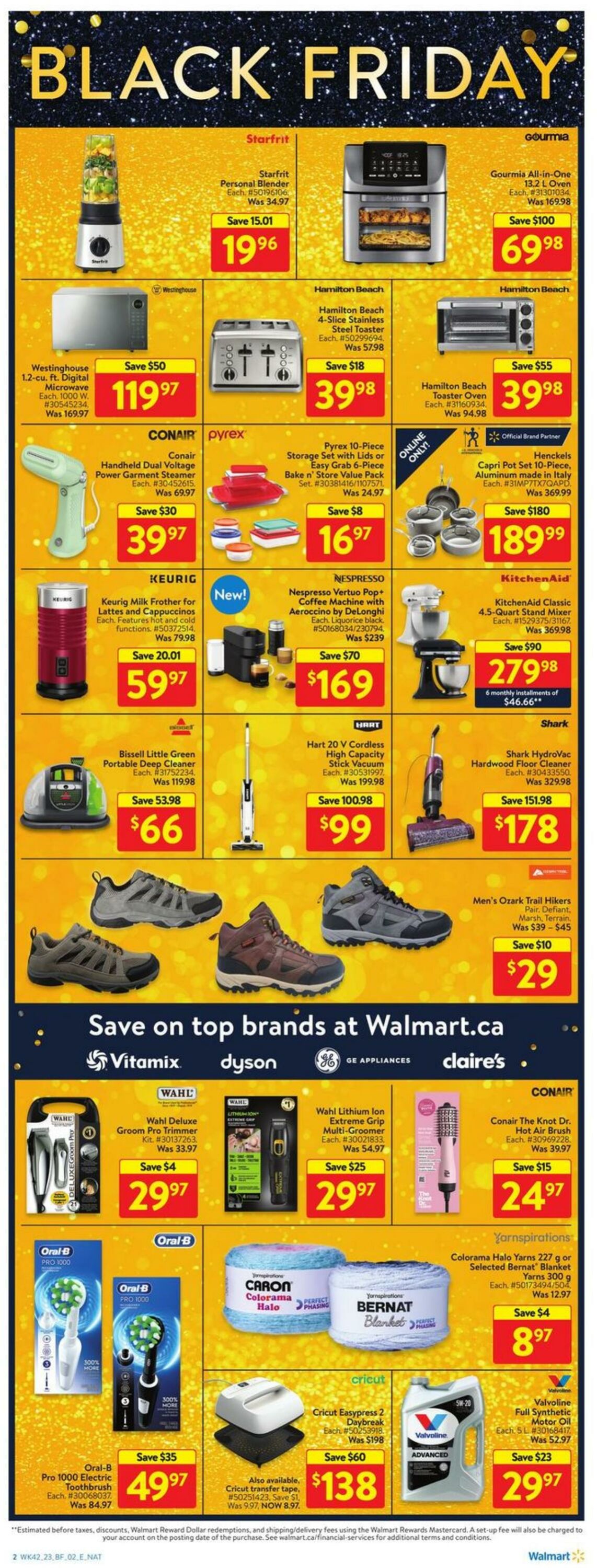 Walmart Flyer from 11/08/2023