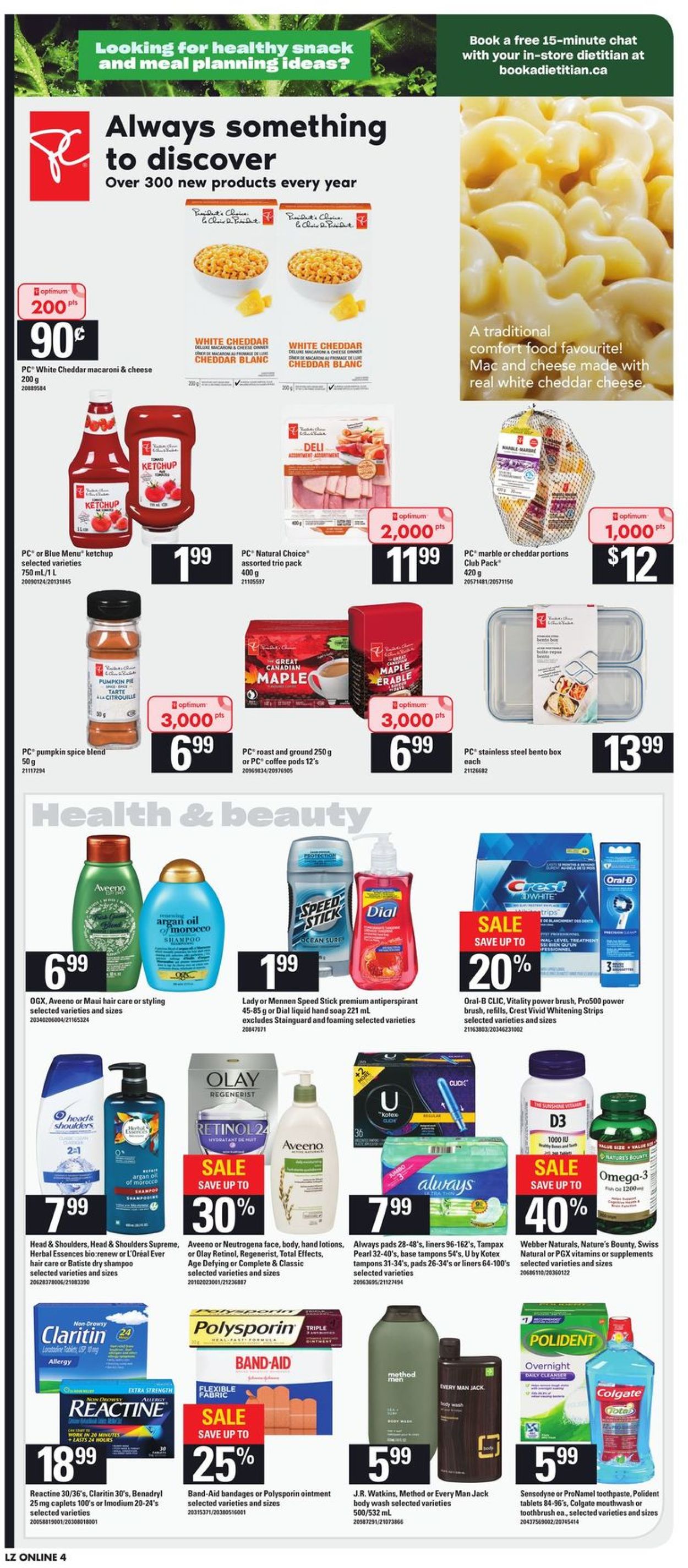Zehrs Flyer from 09/03/2020