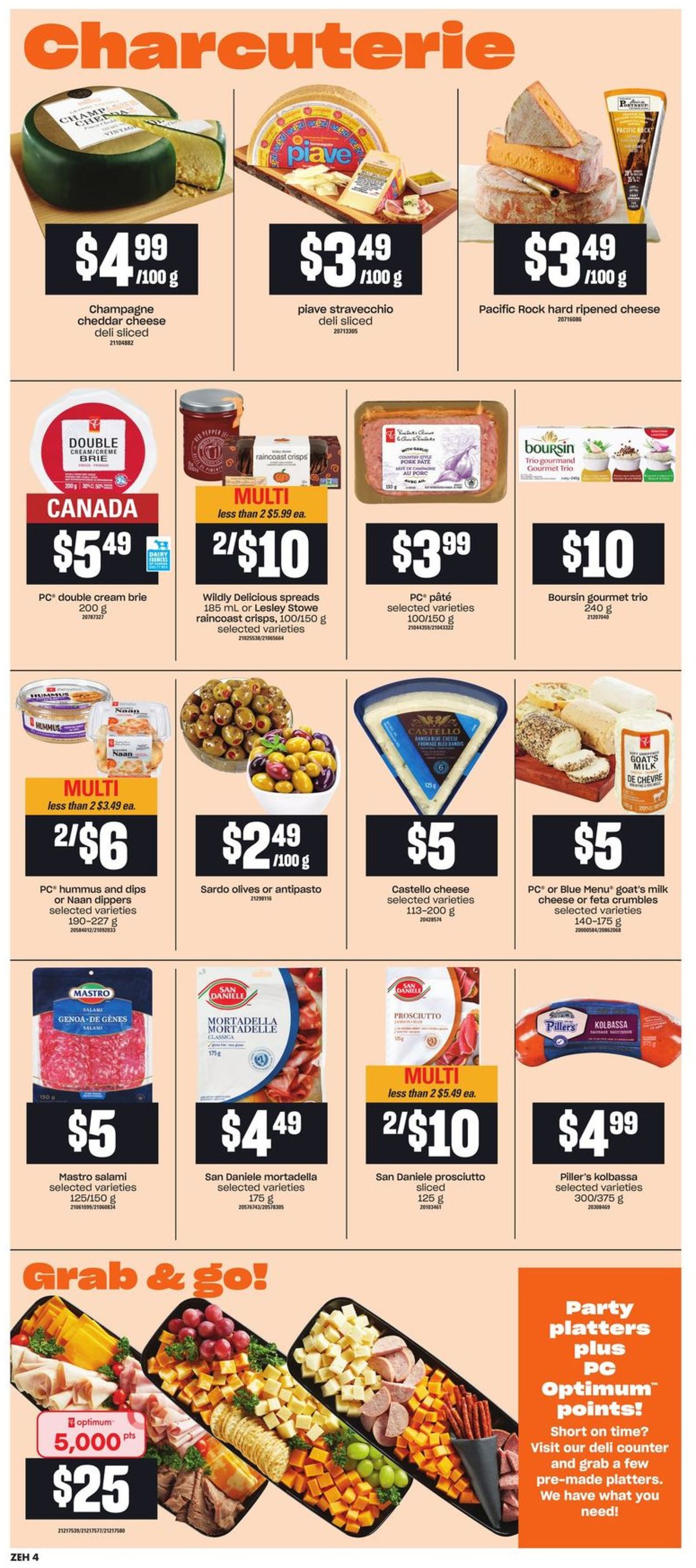 Zehrs Flyer from 10/01/2020