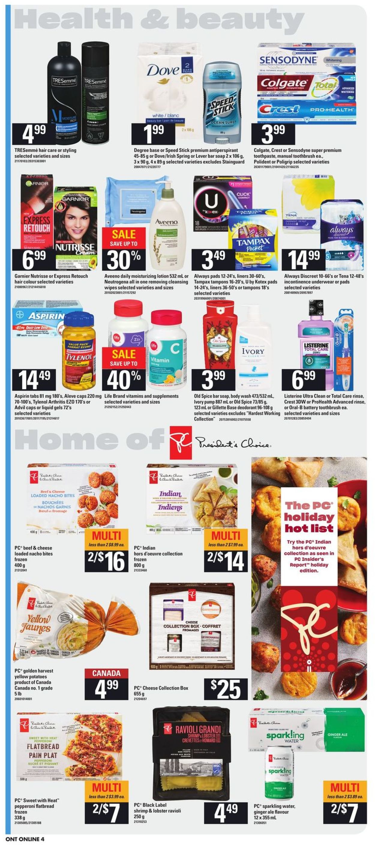 Zehrs Flyer from 11/19/2020