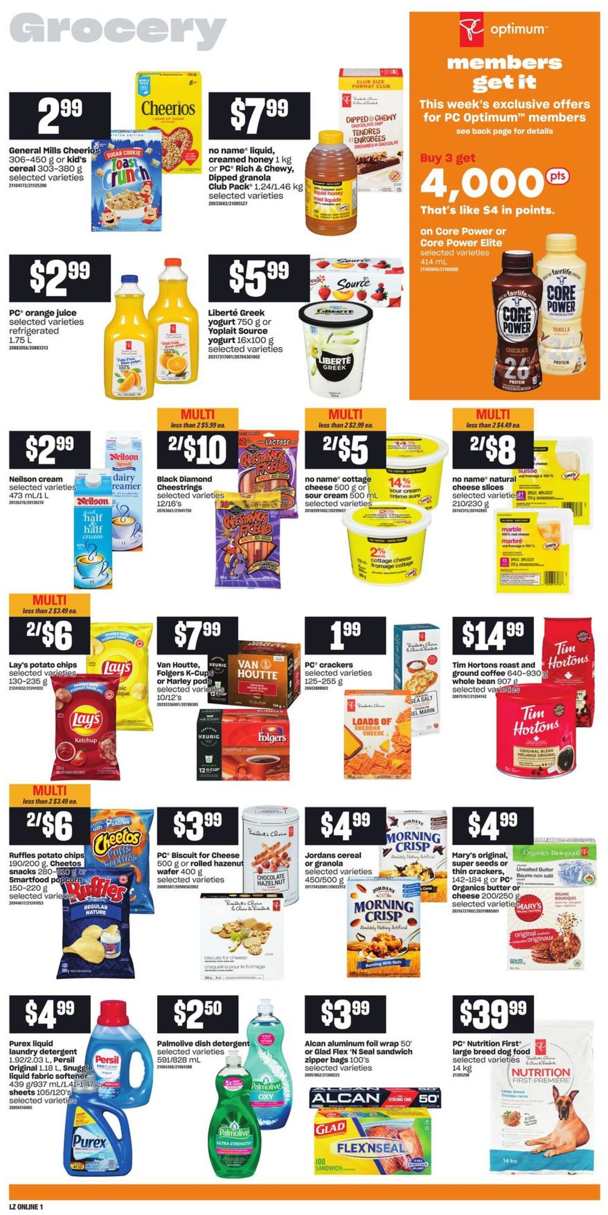Zehrs Flyer from 12/30/2020