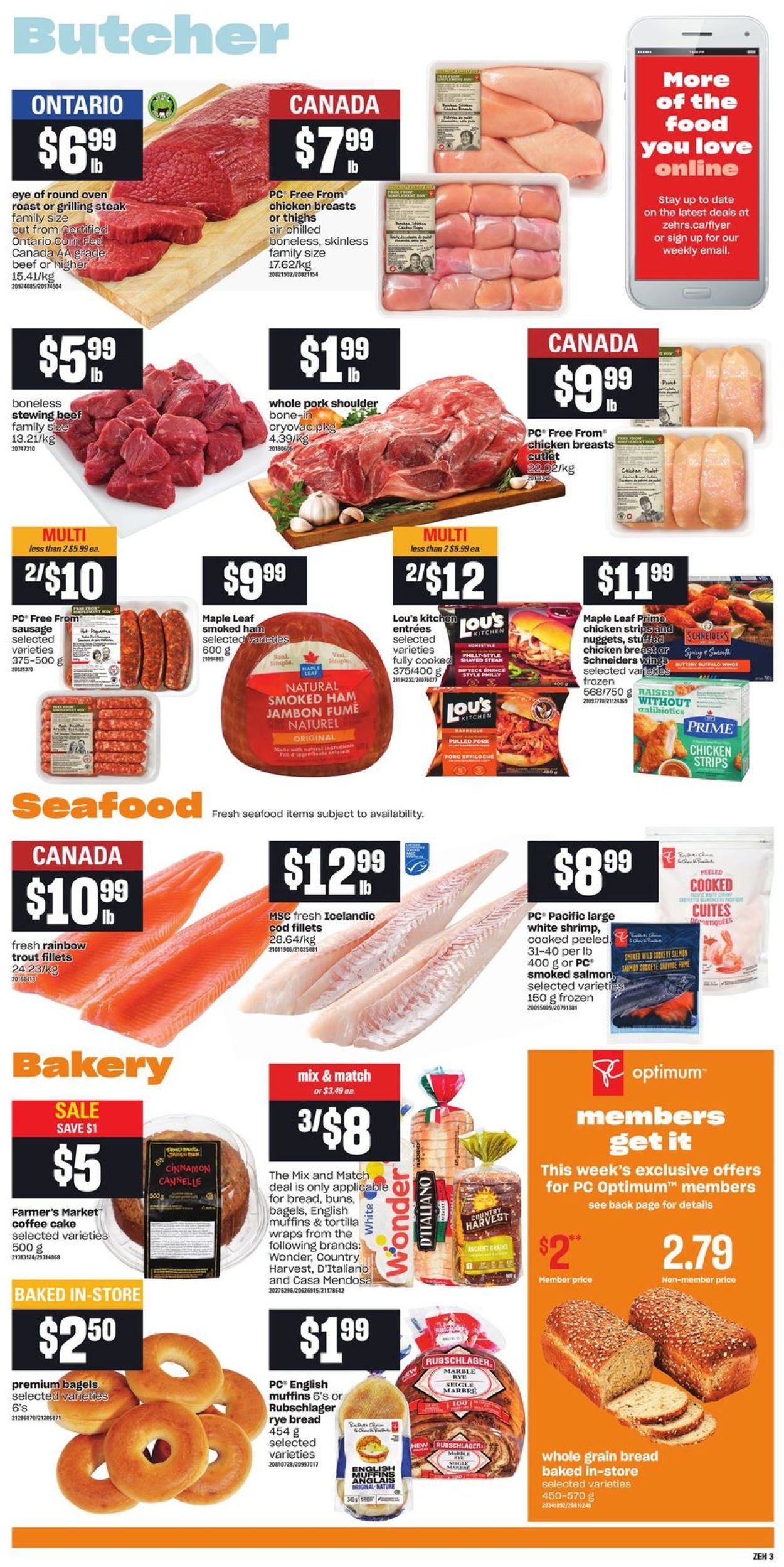 Zehrs Flyer from 01/07/2021