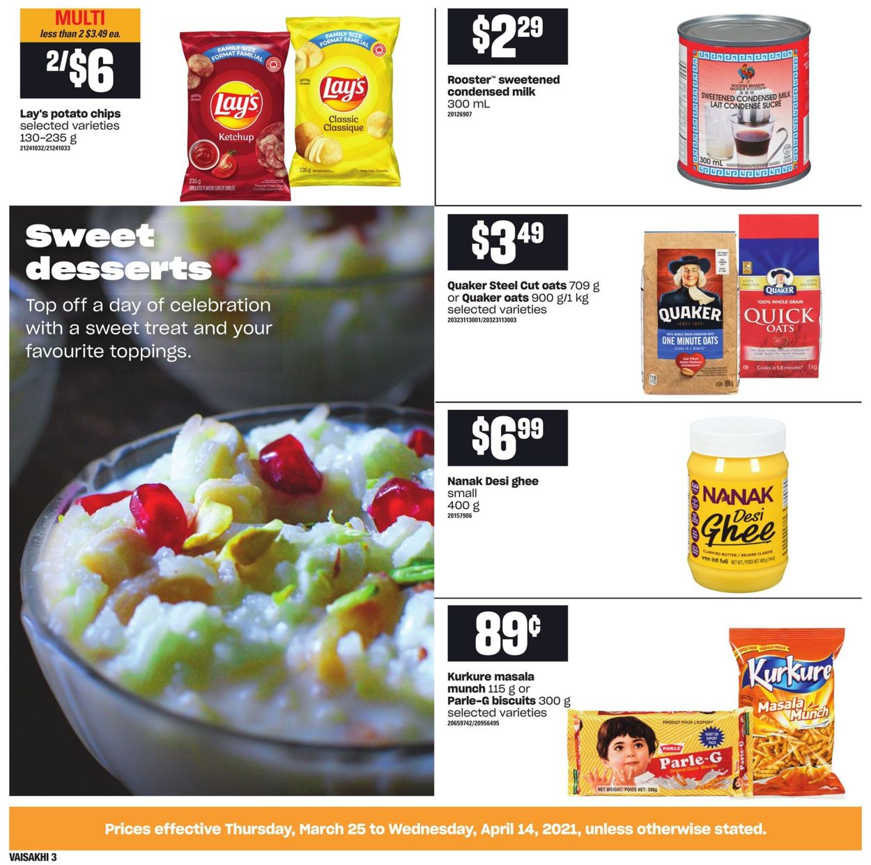 Zehrs Flyer from 03/25/2021