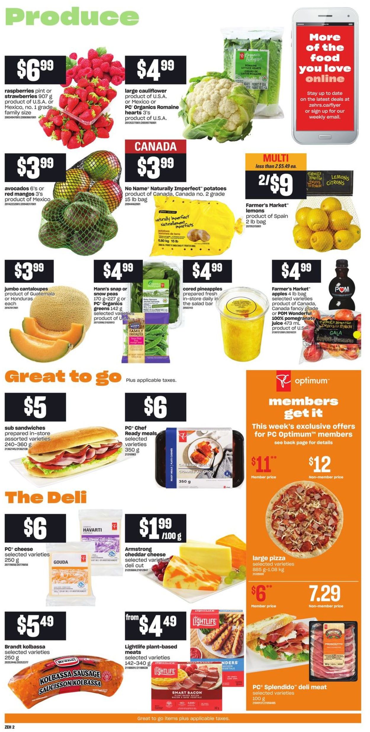 Zehrs Flyer from 04/22/2021