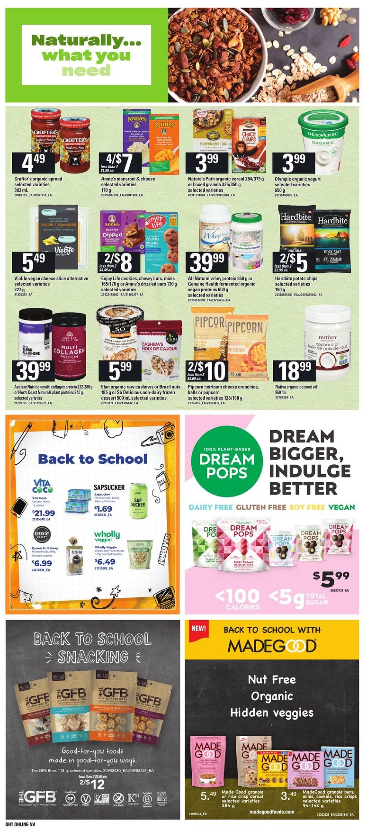 Zehrs Flyer from 08/26/2021