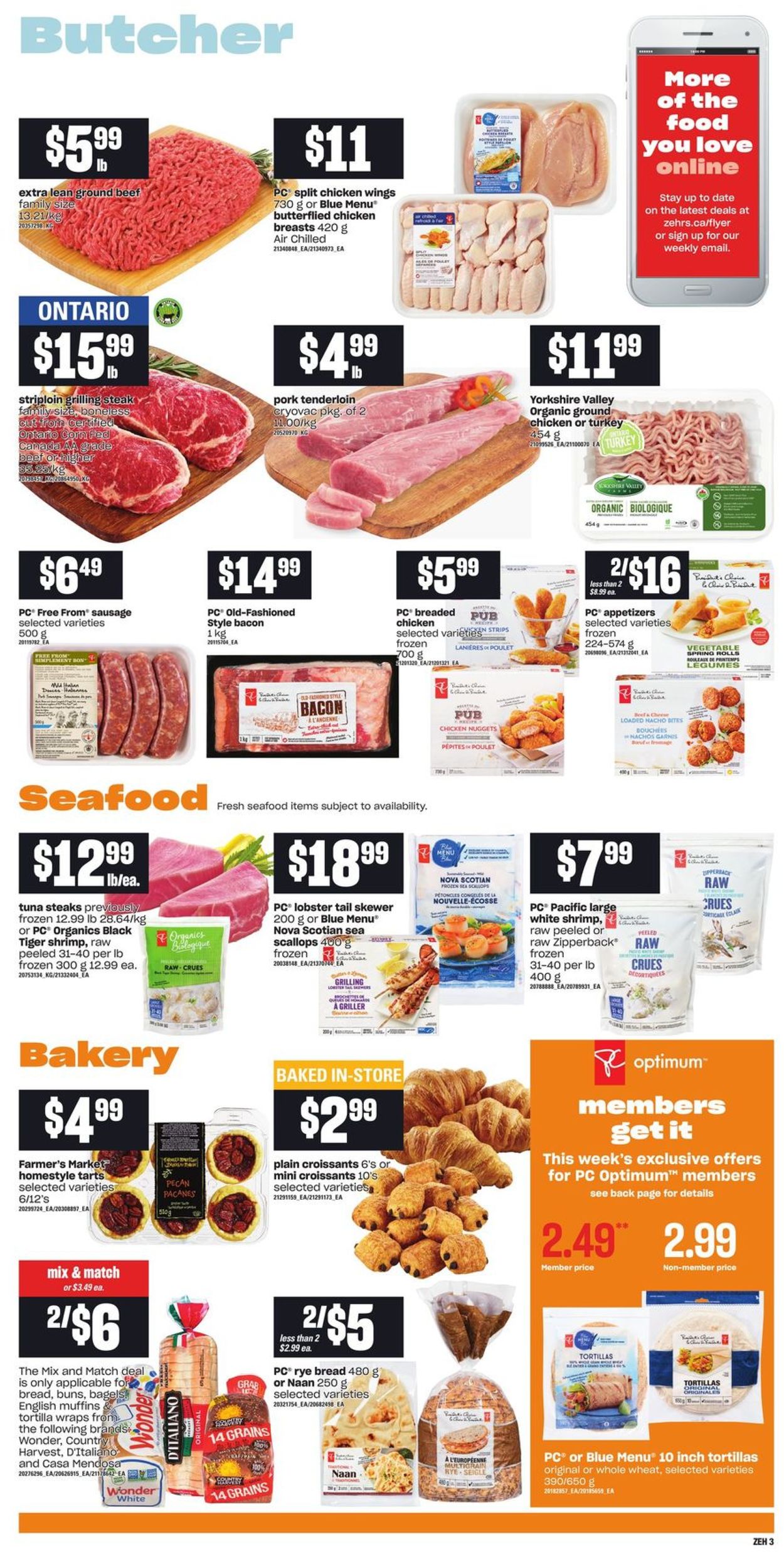Zehrs Flyer from 09/23/2021