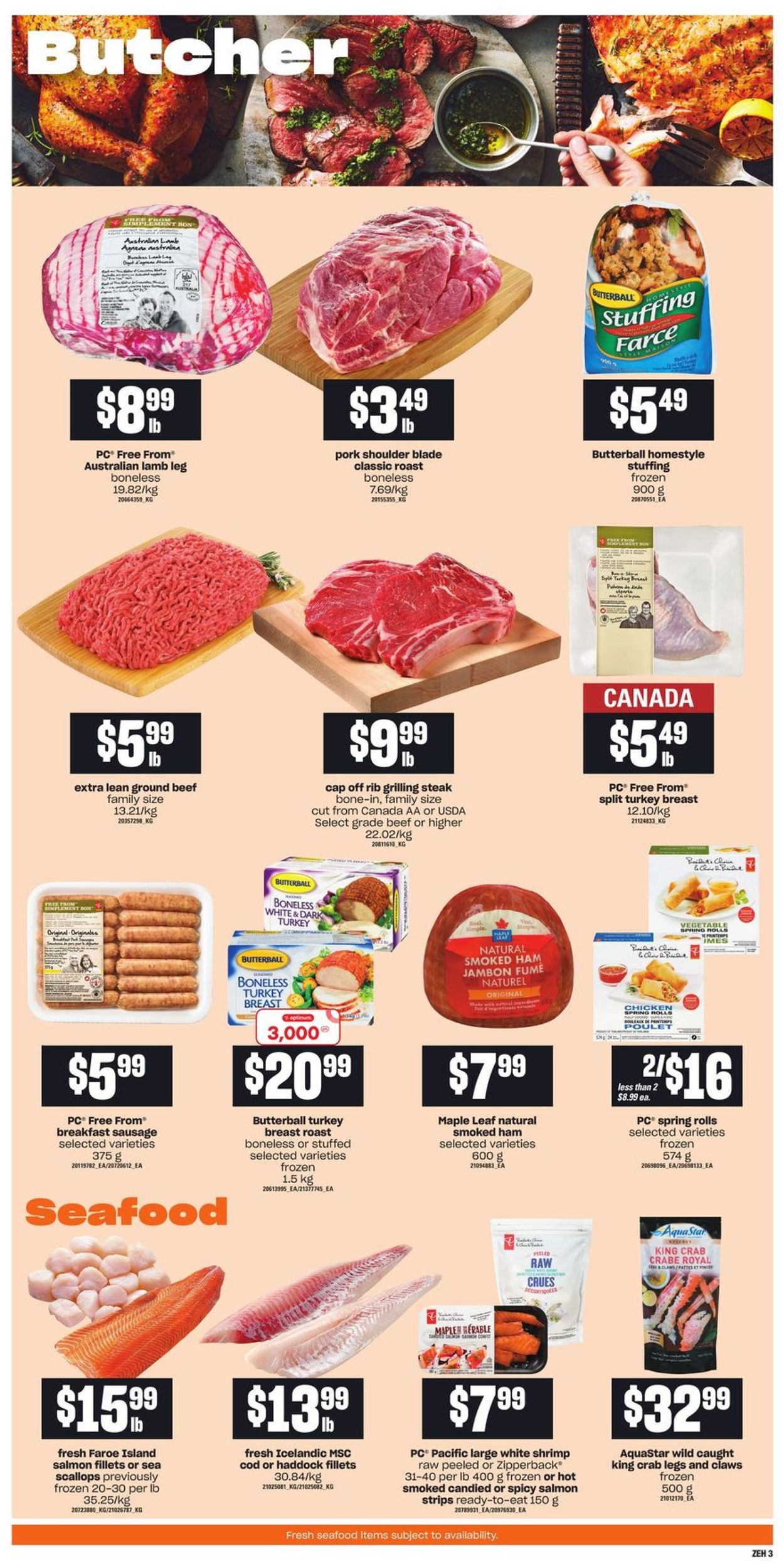 Zehrs Flyer from 10/07/2021
