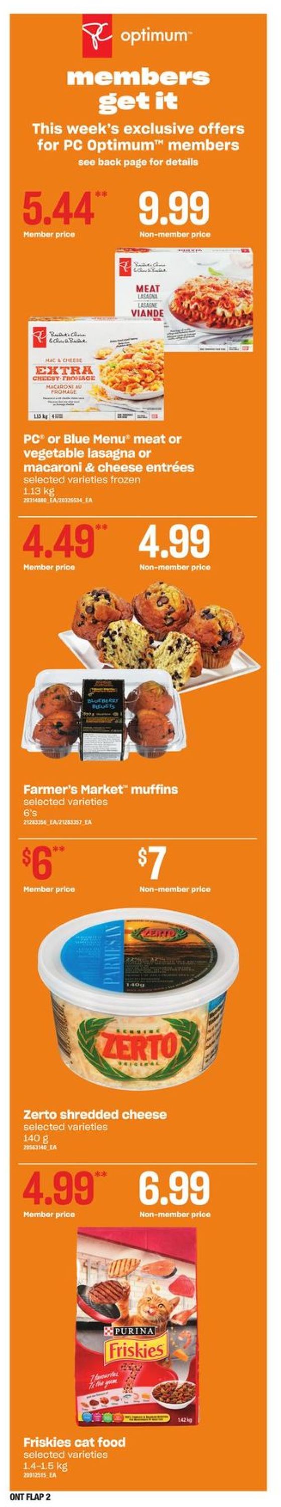 Zehrs Flyer from 10/28/2021