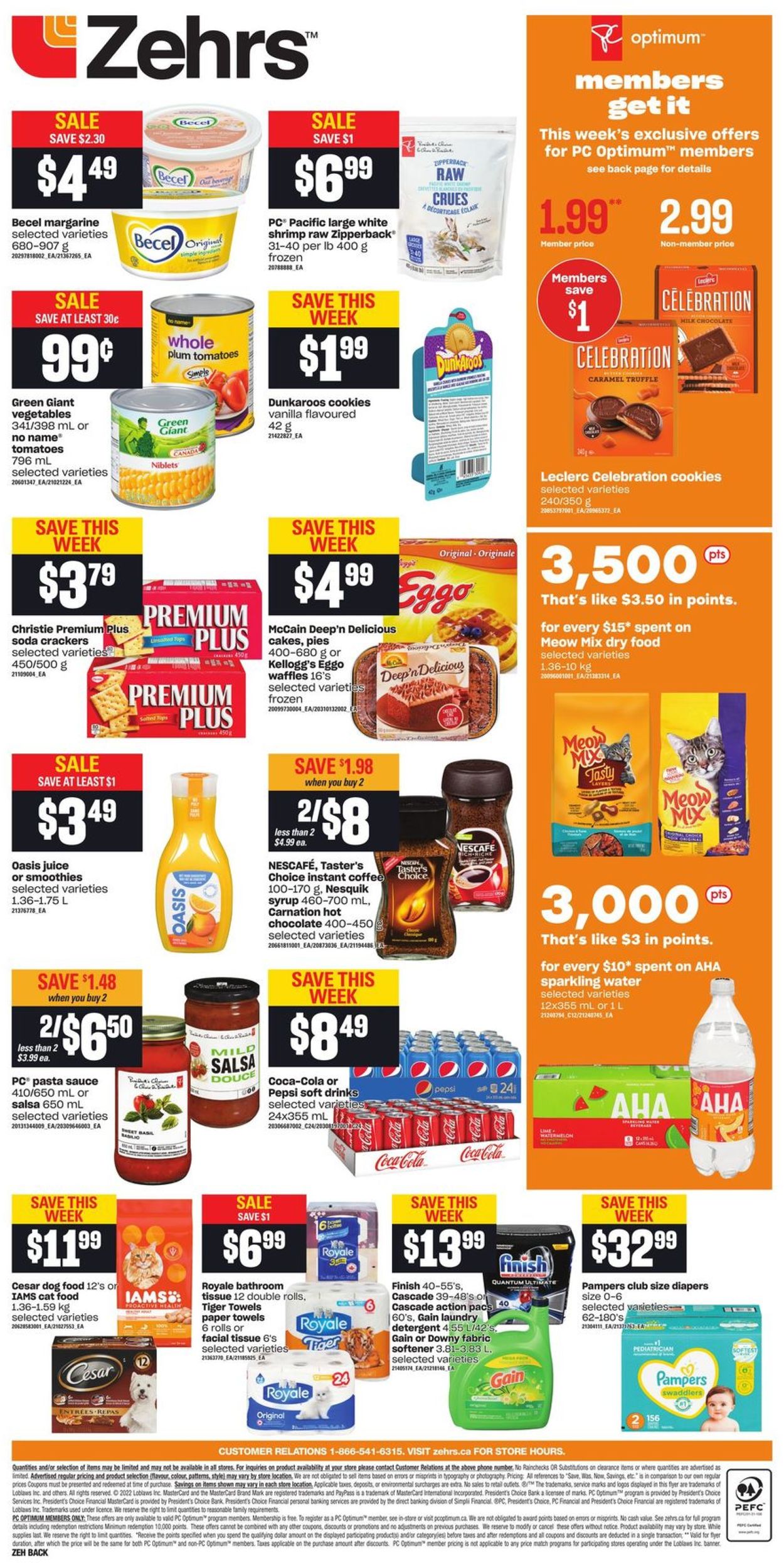 Zehrs Flyer from 01/13/2022