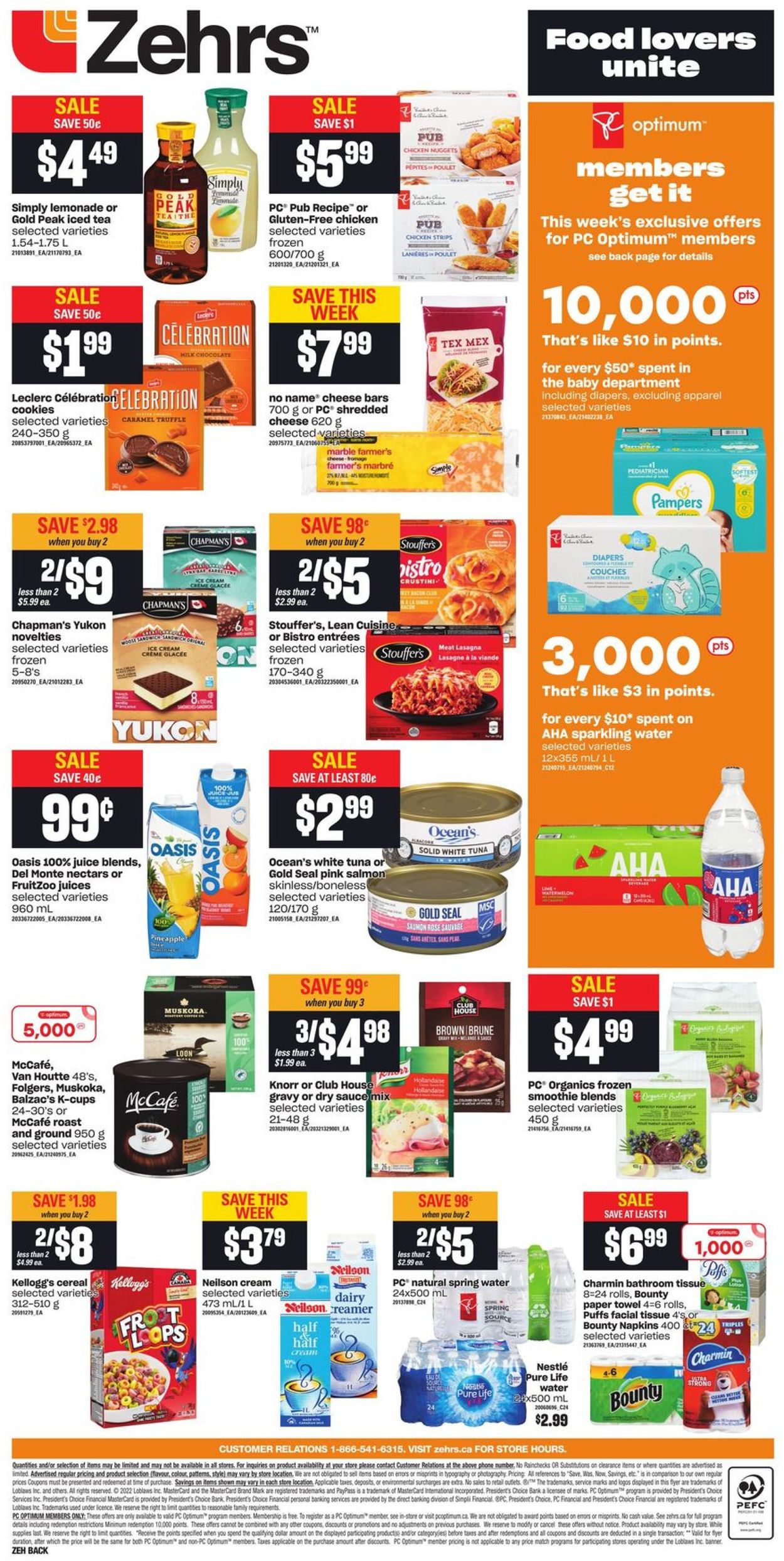 Zehrs Flyer from 02/17/2022