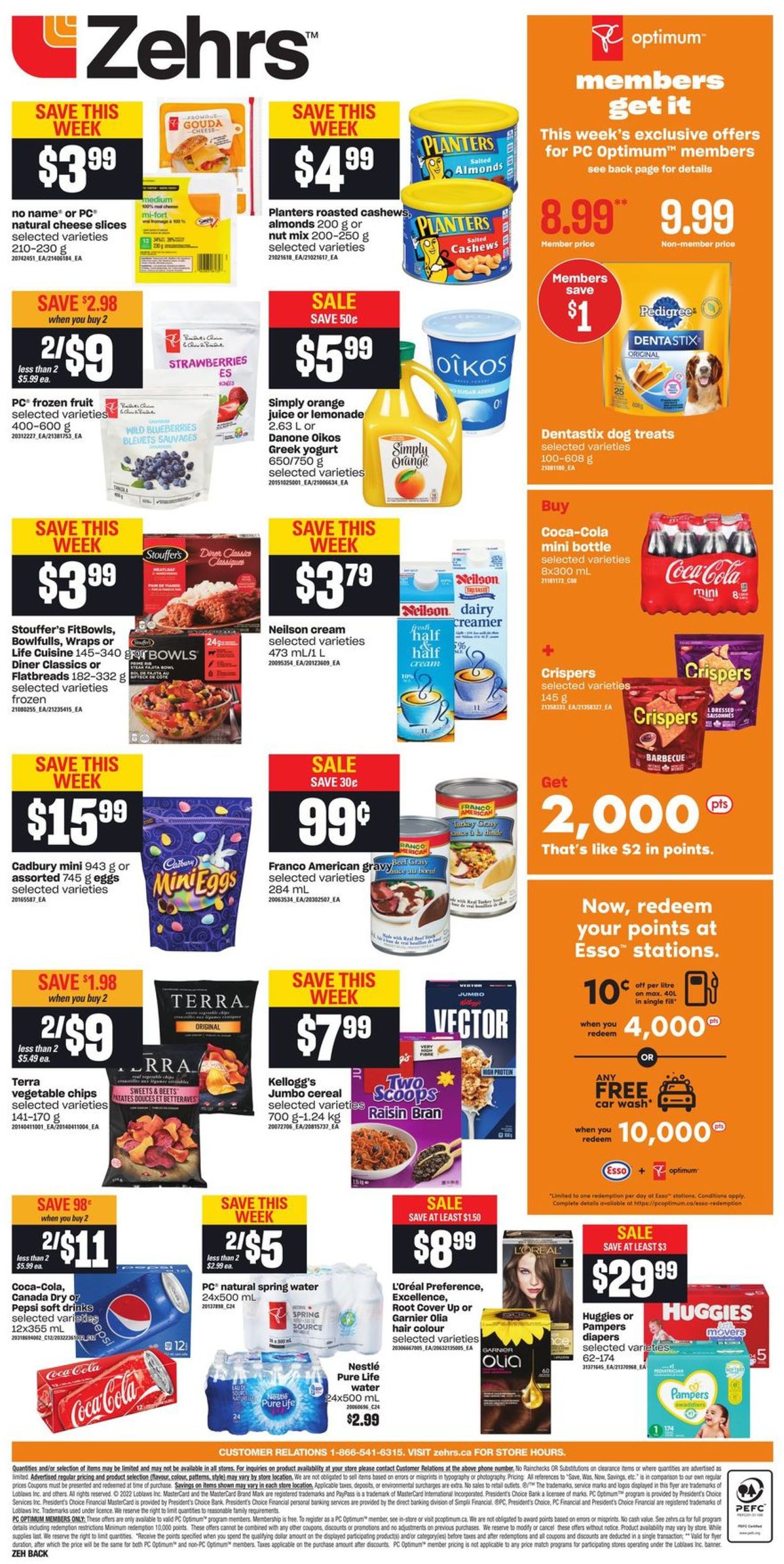 Zehrs Flyer from 03/31/2022