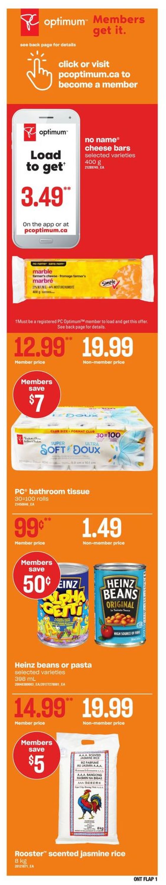 Zehrs Flyer from 08/25/2022