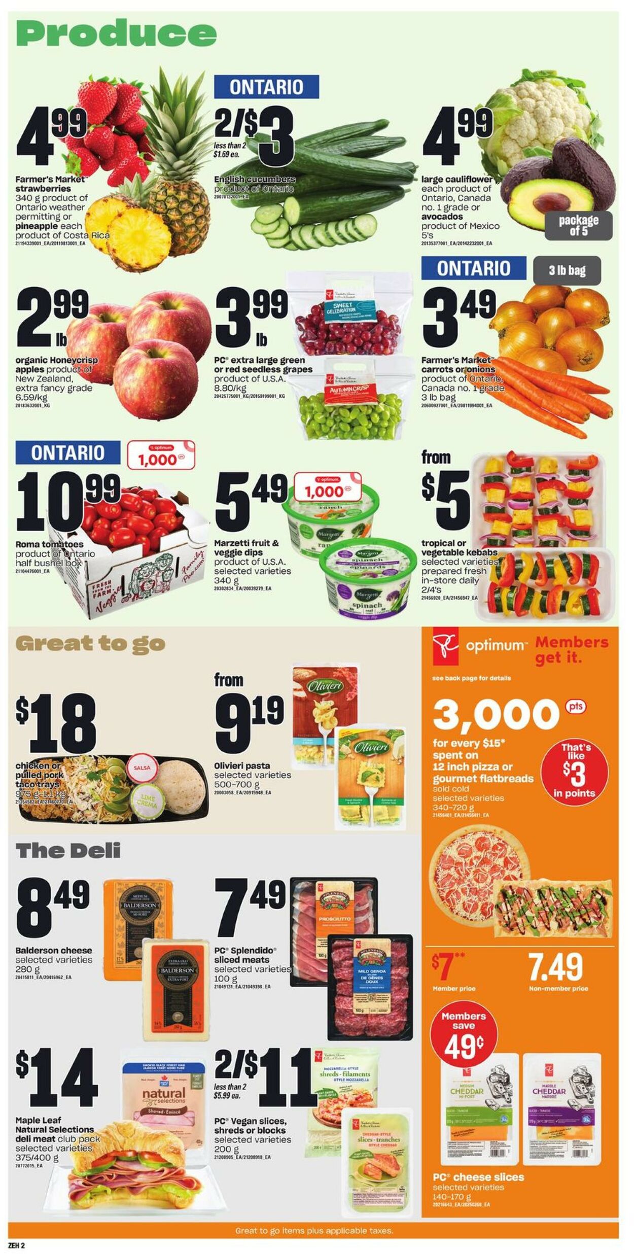 Zehrs Flyer from 09/01/2022