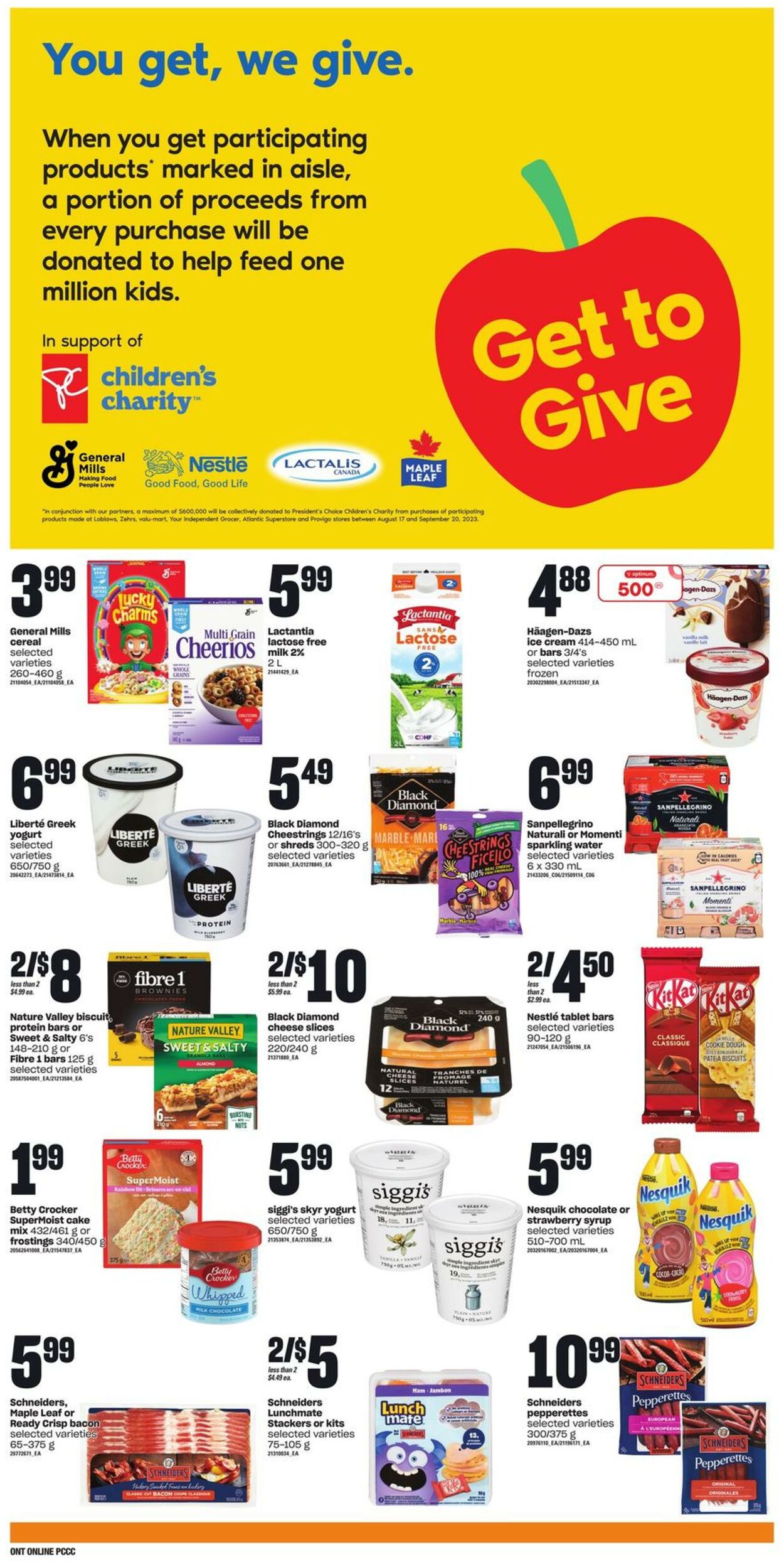 Zehrs Flyer from 08/31/2023
