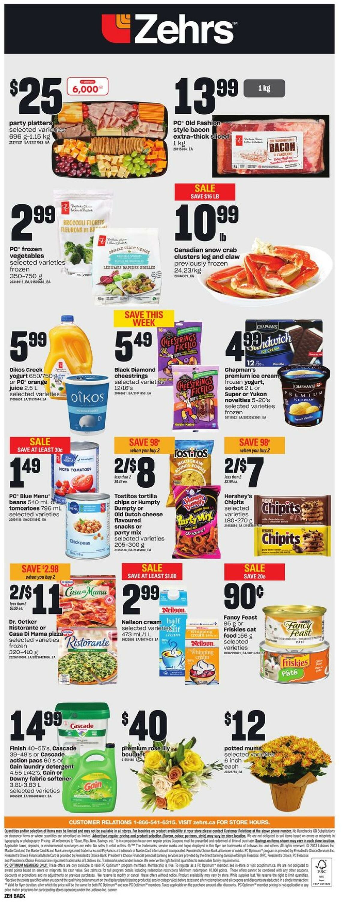 Zehrs Flyer from 10/05/2023