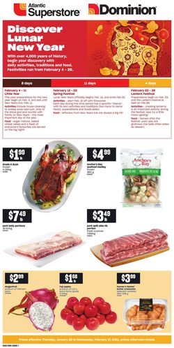 Catalogue Atlantic Superstore - Lunar New Year from 01/28/2021