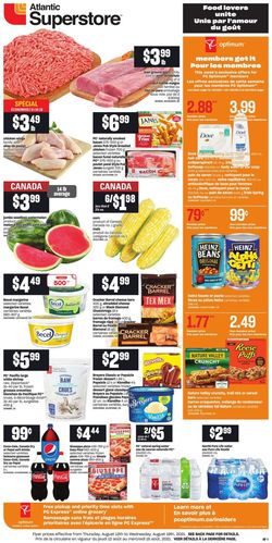 Catalogue Atlantic Superstore from 08/12/2021