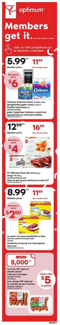 Catalogue Atlantic Superstore from 07/20/2023