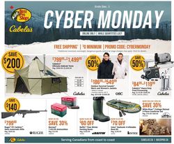 Catalogue Bass Pro CYBER MONDAY 2021 from 11/28/2021