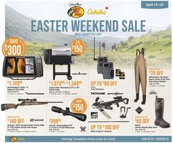 Catalogue Bass Pro EASTER 2022 from 04/15/2022