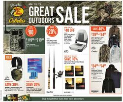 Catalogue Bass Pro from 03/16/2023